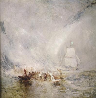 Joseph Mallord William Turner Whalers (mk31) oil painting picture